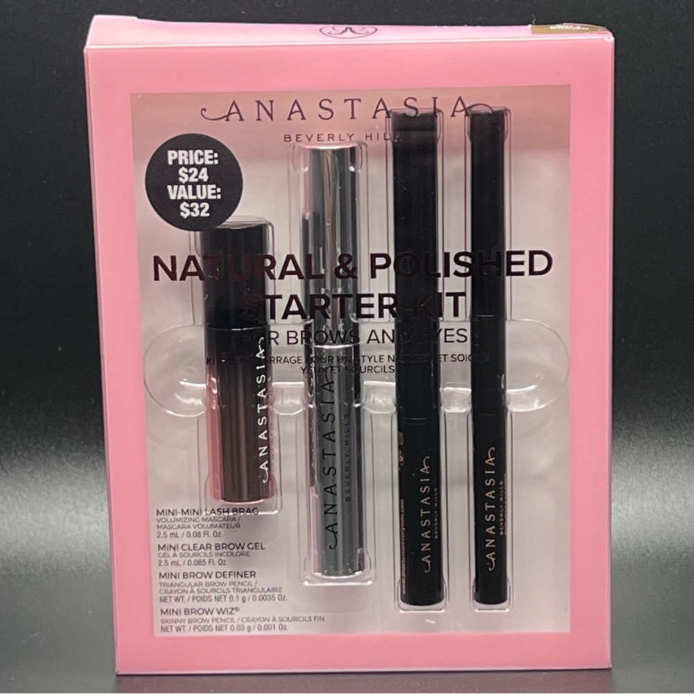 Anastasia Beverly Hills Soft Brown mini set New